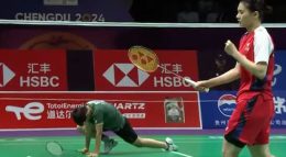 uber cup badminton; India lost against china