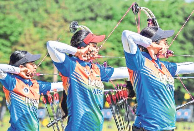 Archery World Cup: ಆರ್ಚರಿ ವಿಶ್ವಕಪ್‌ ಸ್ಟೇಜ್‌-2: ವನಿತಾ ಕಾಂಪೌಂಡ್‌ ತಂಡ ಫೈನಲ್‌ಗೆ
