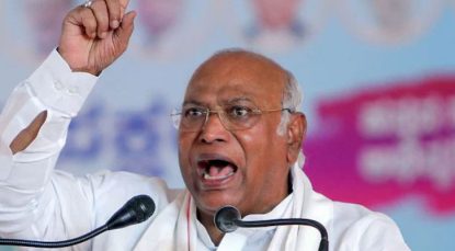 Who is the prime ministerial candidate of the opposition party? Answered by Mallikarjuna Kharge