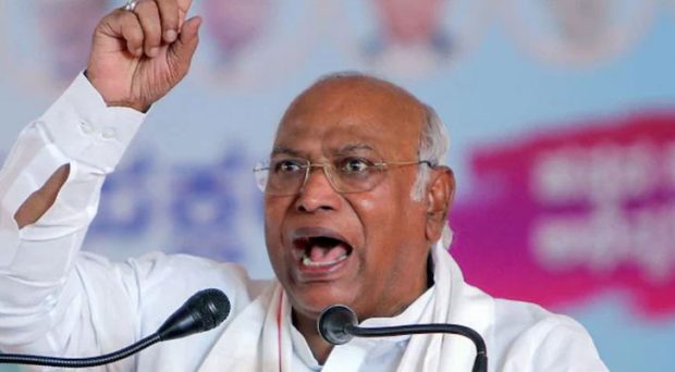 Who is the prime ministerial candidate of the opposition party? Answered by Mallikarjuna Kharge